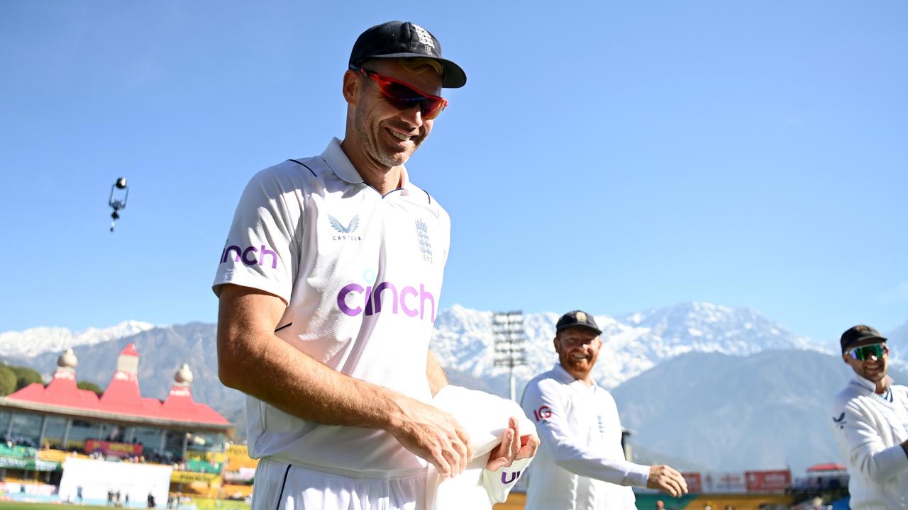James Anderson of England. Photo by Gareth Copley/Getty Images