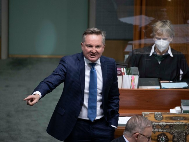 Energy Minister Chris Bowen accused the gas companies of receiving high profits at the "expense of workers and industries". Picture: NCA NewsWire / Gary Ramage