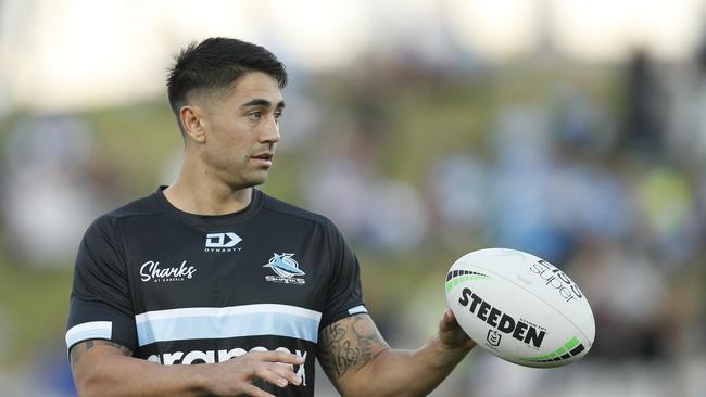 The Sharks had at least five bombed try-scoring opportunities, failing to get the win in Shaun Johnson’s return from an Achilles injury. Picture: Getty Images