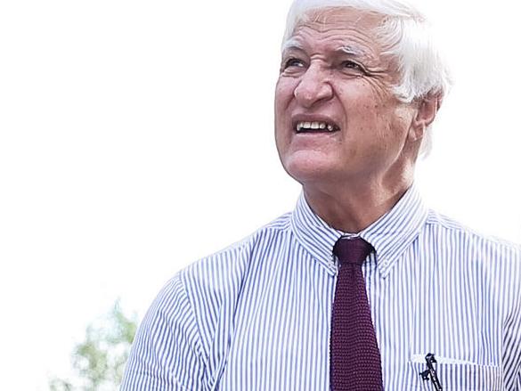 10 May 2016 Charters Towers, Qld - Member for Kennedy Bob Katter with wife Susie at their Charters Towers home - Photo: Cameron Laird (Ph: 0418 238811 cameron@cameronlaird.com)