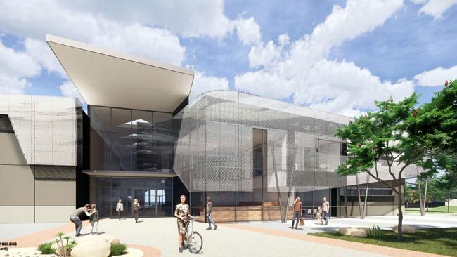 Artist impressions of the new $140 million super school at Angle Vale. Picture: Supplied