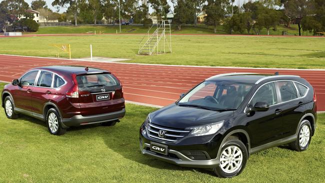 Honda’s CR-V was popular with families. Pic: Supplied.