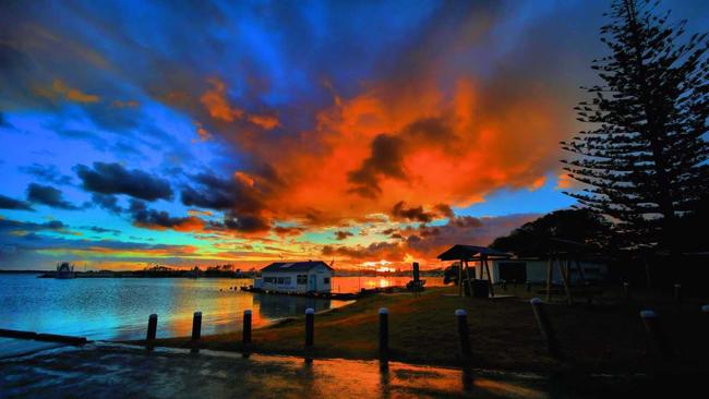 Steve Ward's amazing sunrise photo at Yamba Marina was voted this week's winner in The Daily Examiner's Cover Image competition. Post your favourite photos depicting life in the Clarence Valley on our Facebook page every Monday from 5pm. The photo with the most likes will become our Cover Image and Daily Catch-Up image for the next week. Picture: Steve Ward