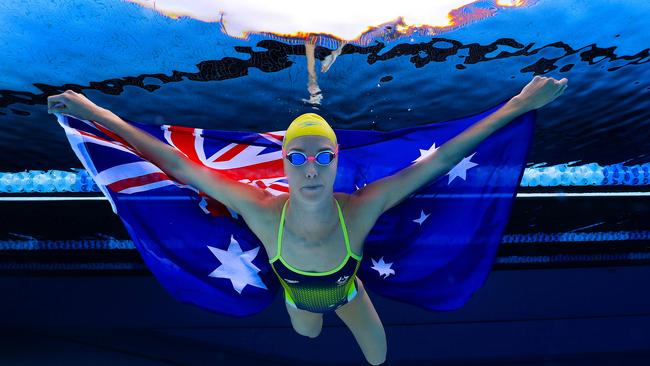 Emma McKeon - Swimming, 50m freestyle, 100m freestyle, 100m butterfly. Pics Adam Head
