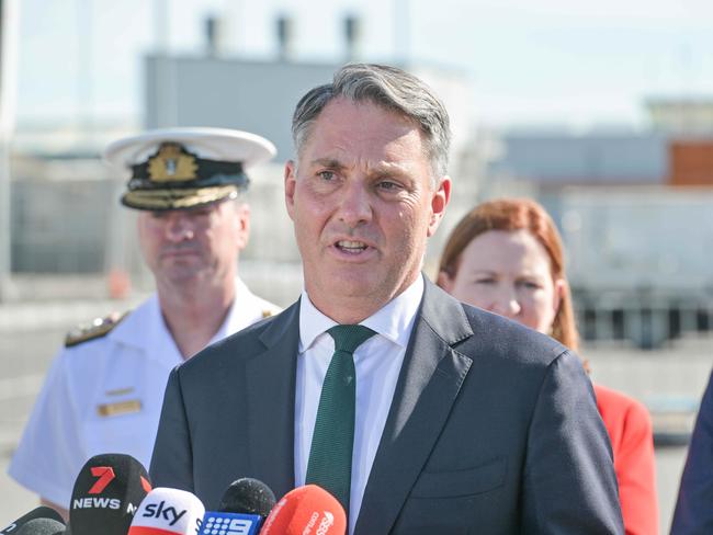 Defence Minister Richard Marles will release the declassified version of the defence strategic review on Monday. Picture: NCA NewsWire / Brenton Edwards