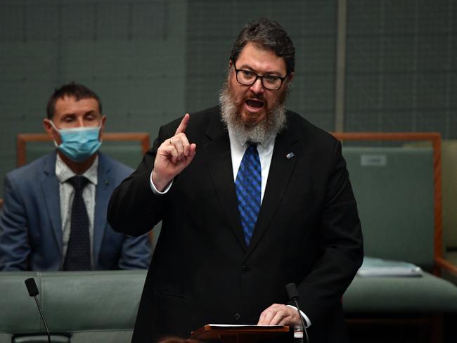 Dawson MP George Christensen has resigned the LNP. Picture: AAP/Mick Tsikas