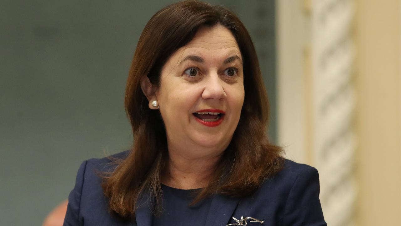 Premier Annastacia Palaszczuk says the budget fails to address the glaring issue of quarantine. Picture: Tara Croser