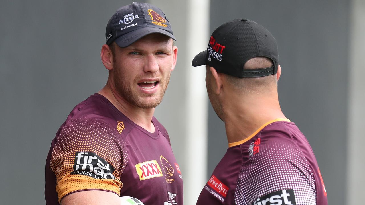 NRL 2020, news: Brisbane Broncos Matt Lodge, Jack Bird in training ...