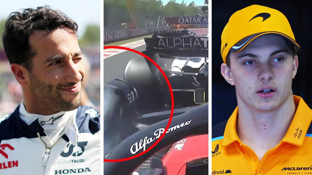 Daniel Ricciardo and Oscar Piastri