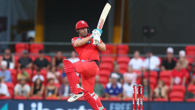 Renegades captain Aaron Finch will travel to Western Australia. Picture: Chris Hyde/Getty Images