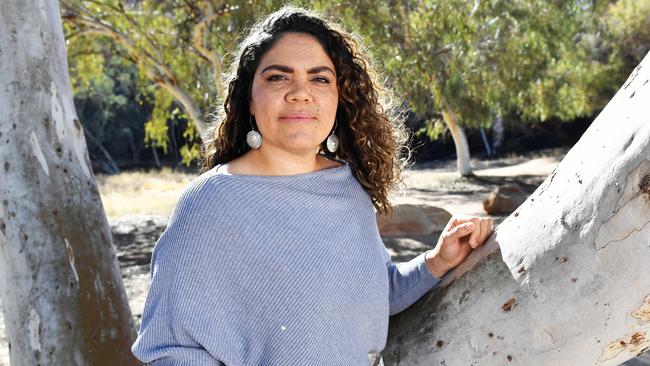 Jacinta Price is suing the ABC over a report that delved into an effort by nine local Aboriginal organisations to convince Coffs Harbour City Council to cancel her Mind the Gap speaking tour. Picture: Chloe Elrich