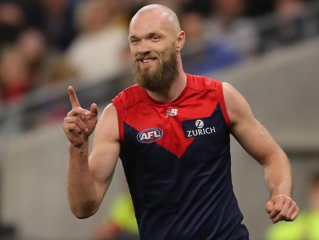 Can Max Gawn and the Dees break the longest premiership drought in AFL history? (Photo by Will Russell/AFL Photos via Getty Images)