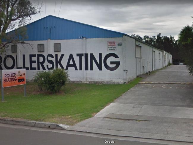 The rollerskating rink in Oak Flats. Picture: Google