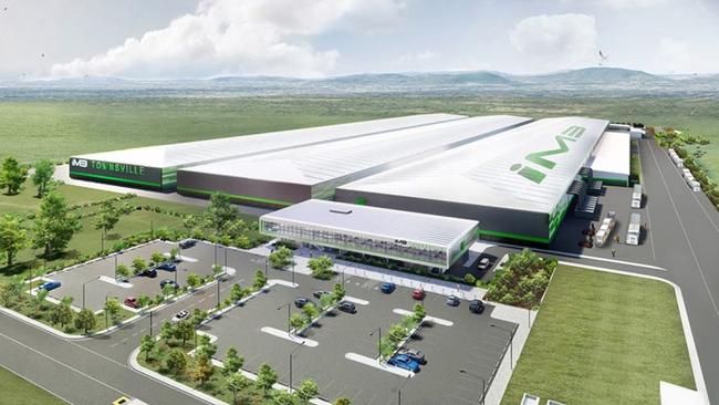 The proposed Imperium 3 battery factory for Townsville. Picture: iM3TSV