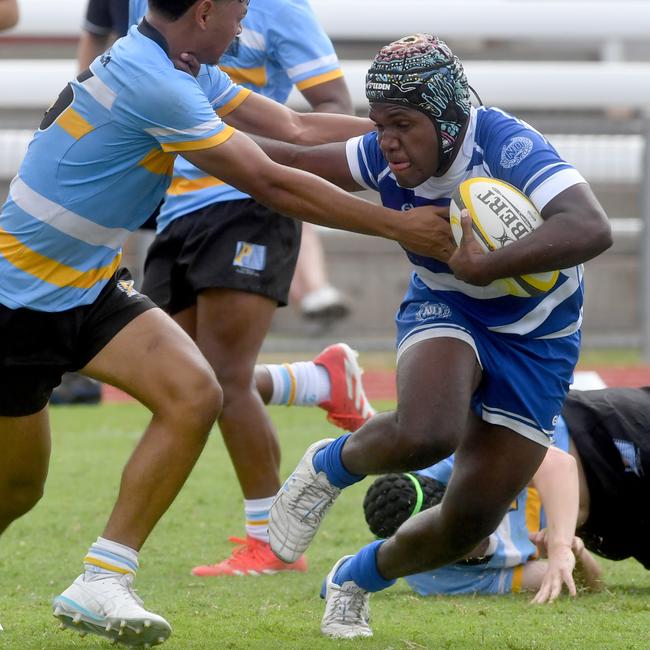 Troy Waike. QLD Rugby Union State Championships (17-18 years boys) at the Townsville Sports Precinct. Friday May 23. Northern against Peninsular. Picture: Evan Morgan