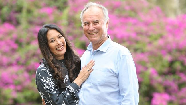 Bennelong Liberal MP John Alexander with his designer partner Deborah Chadwick, who has expensive pads in North Bondi and Palm Beach.