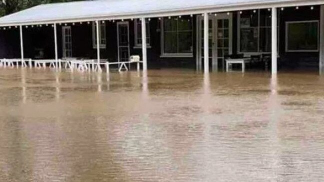 The Cranes’ plans to revitalise the string of shops they bought at Woolooga in 2021 were delayed by the devastating floods which inundated many parts of the Gympie region in 2022.