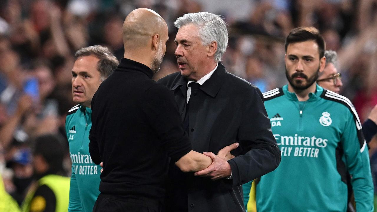 Manchester City-Real Madrid. O jogo da vida de Guardiola e Ancelotti cheio  de fé