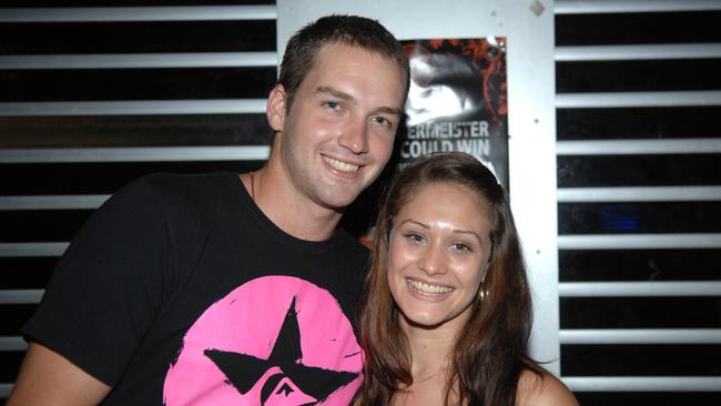 Nightclub goers enjoy a night-out at Gilligan's on February 2, 2008.