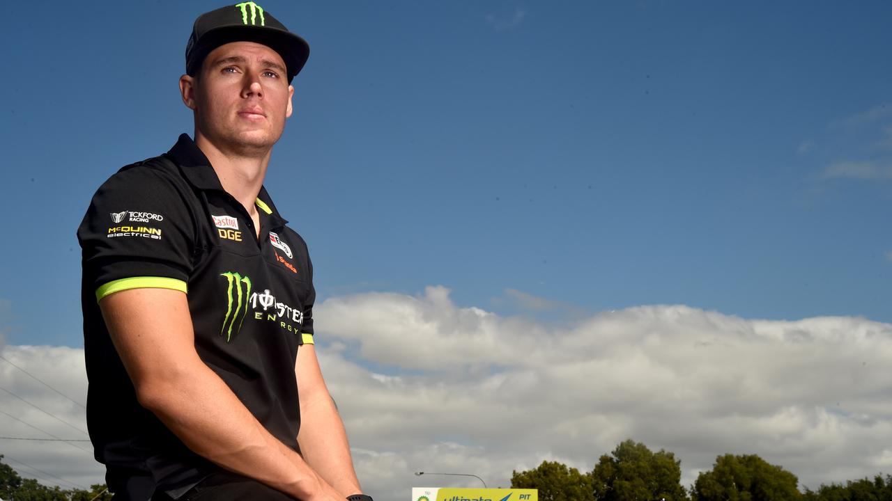 Supercars driver Cameron Waters at Reid Park. Picture: Evan Morgan