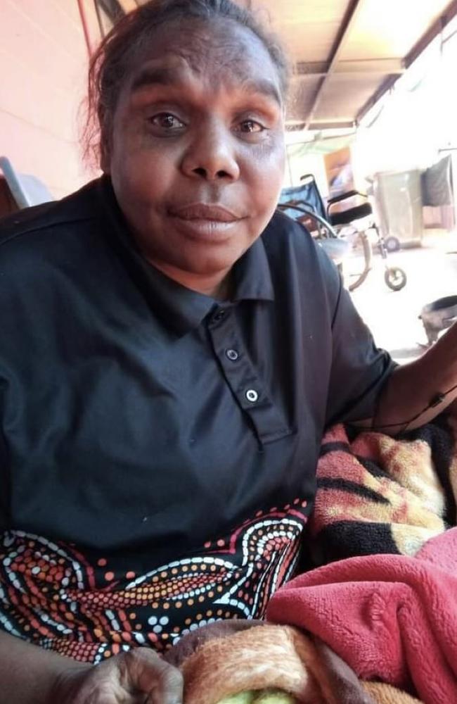 Kumanjayi Napurrurla Dixon, 50, was fatally struck in an alleged hit and run on the Stuart Highway, Coolalinga on May 30, 2022. Her severed leg was later spotted by motorists.