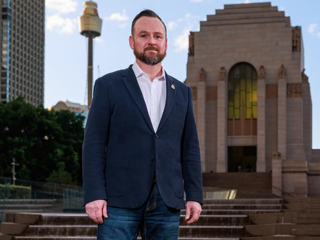 The announcement came as the Premier confirmed a new war memorial dedicated to the Middle East conflicts will be built by 2026. Picture: Justin Lloyd