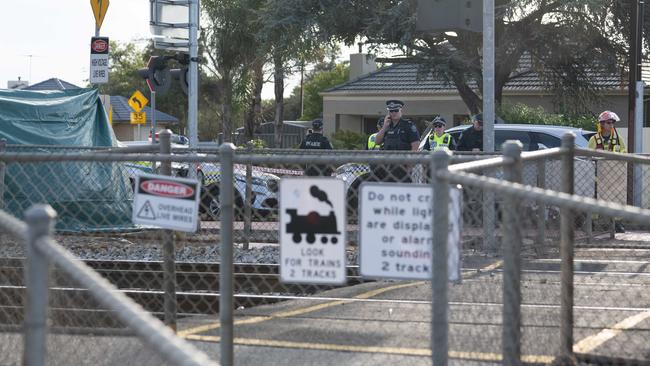 Emergency services are at the scene. Picture: The Advertiser / Morgan Sette