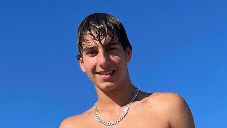 Way too young: Balin Stewart, 16, loved the ocean, trampolining, his family and his mates.