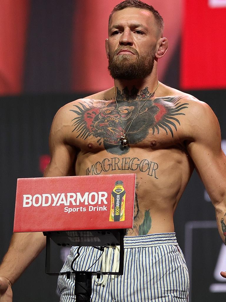 McGregor has come under fire for his behaviour in recent times. Photo: Stacy Revere/Getty Images/AFP