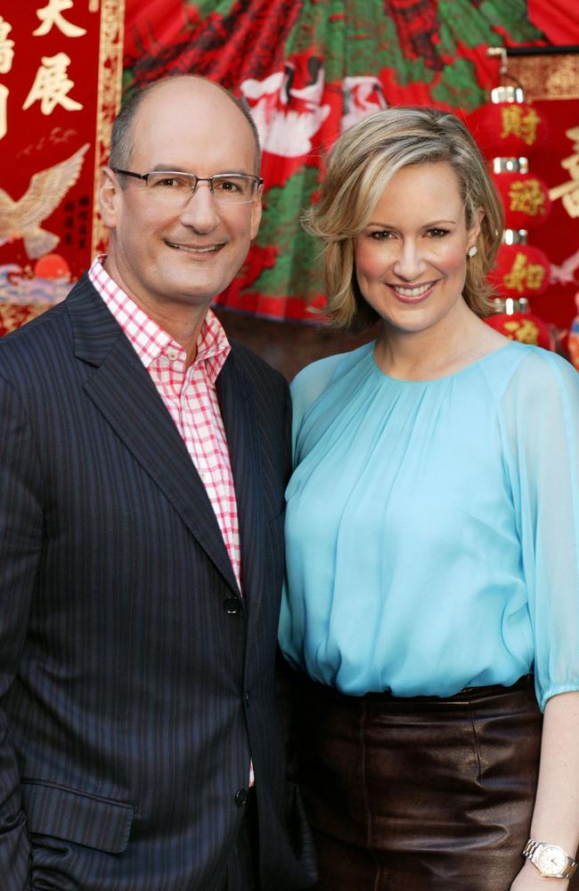 Breakfast best … David Koch and Melissa Doyle took Seven’s Sunrise to the top. Picture: Supplied