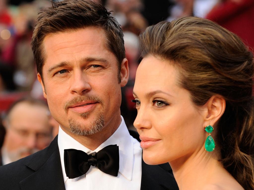 Brad Pitt and Angelina Jolie split in 2016. Picture: Kevork Djansezian/Getty Images