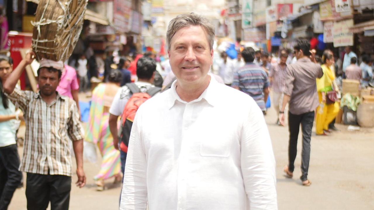 John Torode in a scene from the TV series John Torode's Asia. Picture: Supplied by Foxtel