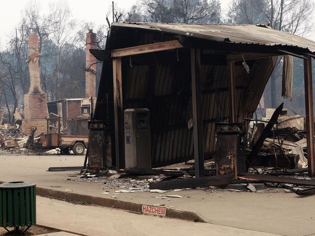 All but a handful of Marysville’s buildings remained. Picture: Norm Oorloff 