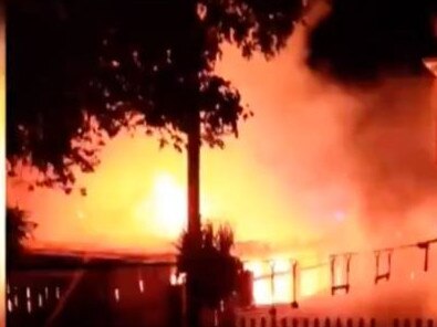 An Alexandra Hills house has been destroyed by fire.