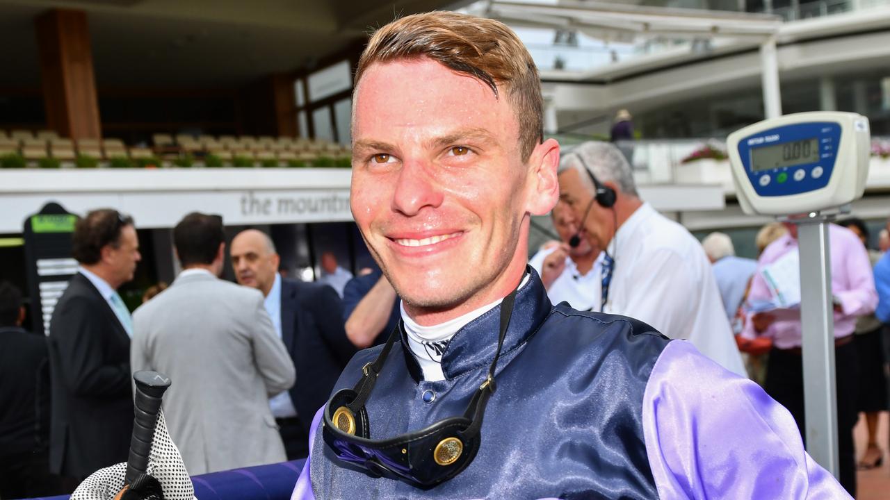 Jockey Ben Melham. Pic - AAP.