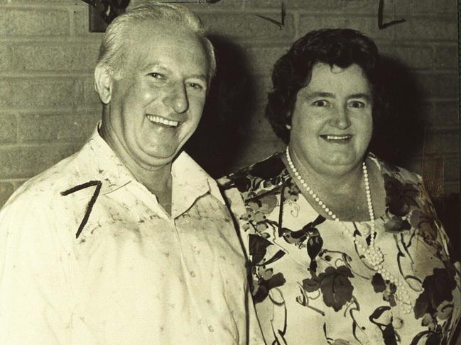 File Pic of Bill Moffat and Edith Moffat murdered in 1977. crime qld murder headshot