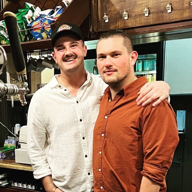 Caleb and James Consiglio. Photo: The Cumberland Hotel