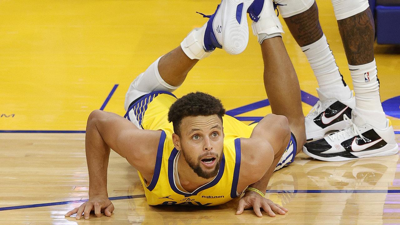 Stephen Curry couldn’t save Golden State. Photo: Getty Images