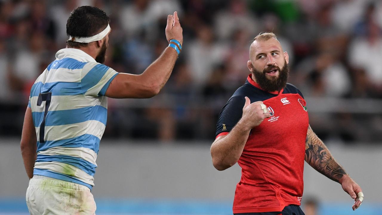 England are the only side to have locked in their spot in the final eight. Who will join them? (Photo by CHARLY TRIBALLEAU / AFP)