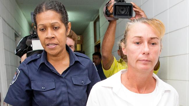 Yvette Nikolic is pictured at the Lautoka High Court complex in Lautoka, Fiji. Picture: Mark Stewart