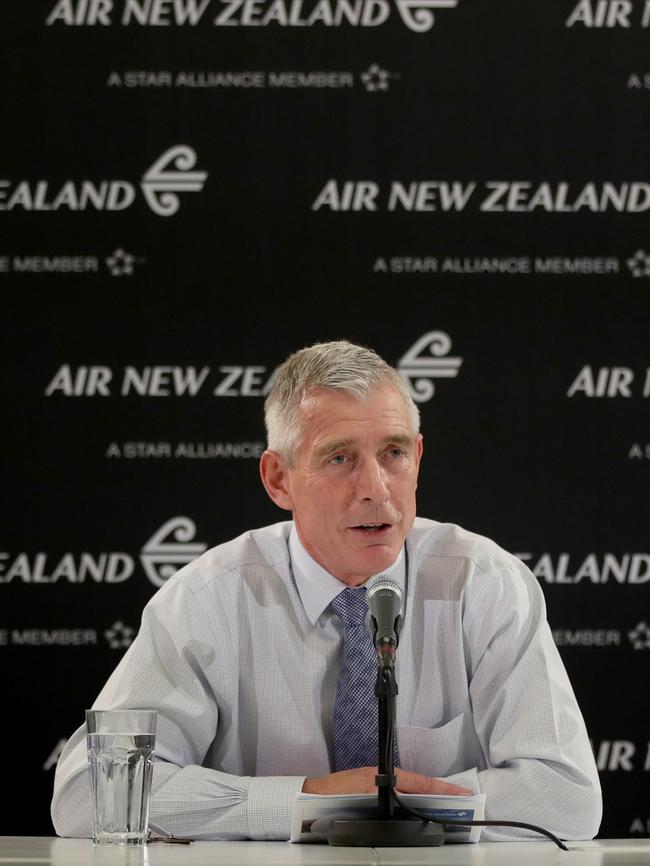 Air New Zealand CEO Greg Foran said the next stage for airlines will be challenging, as they tackle the cost of reducing emissions. Picture: Hannah Peters/Getty Images