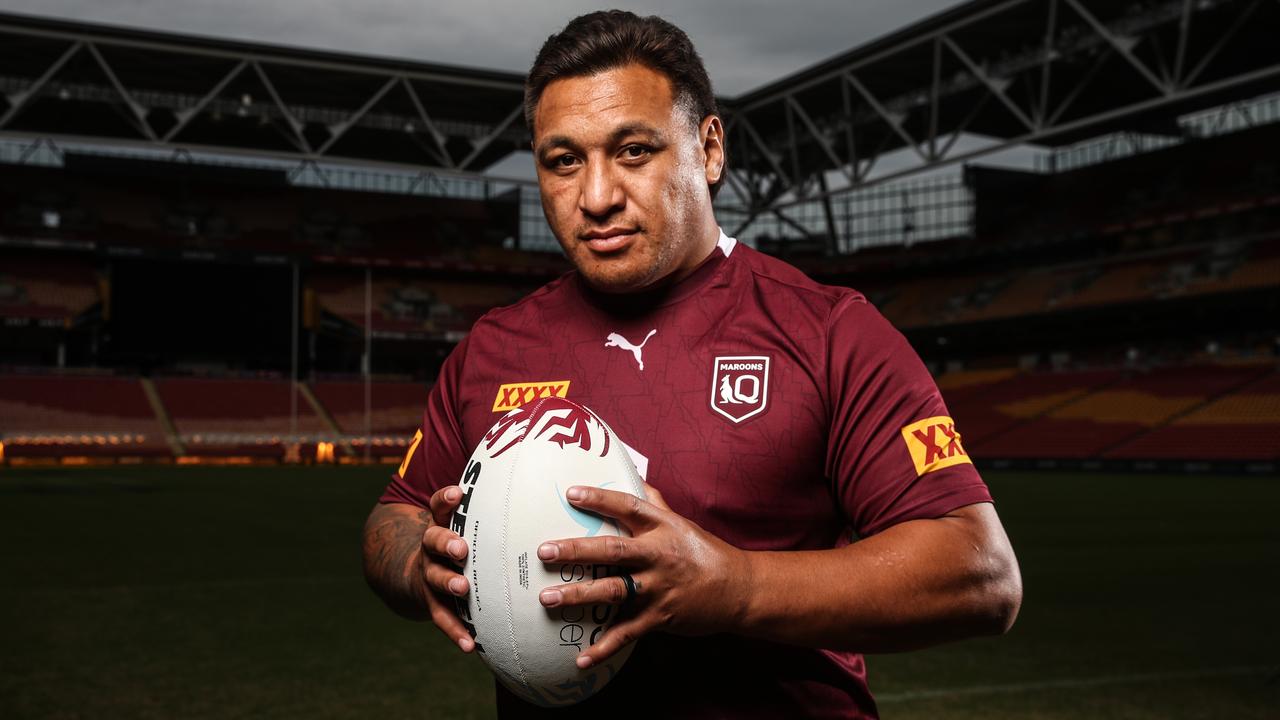 Josh Papalii is ready to bounce back after quiet performances in Origin Games I and II. Picture: Zak Simmonds