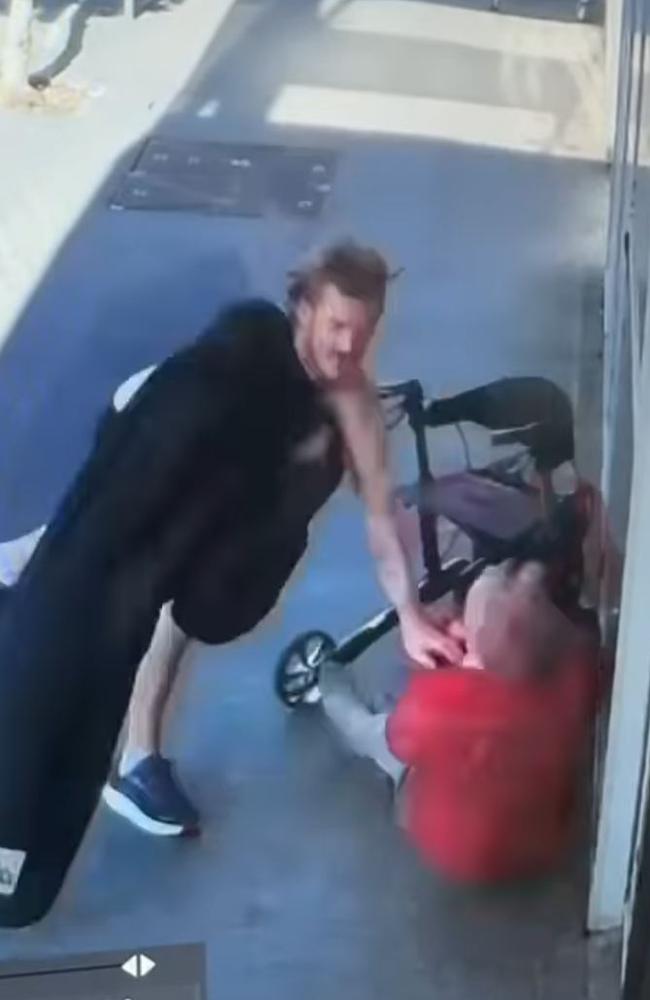 Homeless man Sean McLachlan has been charged over the attack. Picture: Supplied