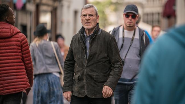 Tcheky Karyo as Julien Baptiste in a scene from The Missing spin-off, Baptiste.