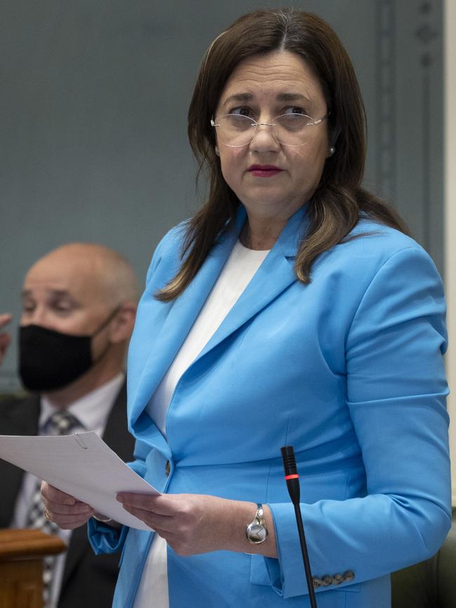 Queensland Premier Annastacia Palaszczuk.