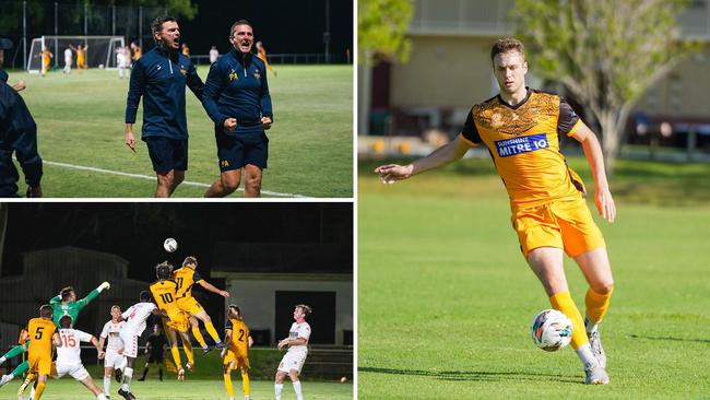 Sunshine Coast Wanderers action shots by The Hammer Creative.