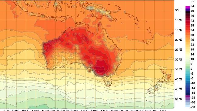 Temperatures will push 30 degrees in Melbourne, Adelaide, Brisbane and Perth on Tuesday and for much of the week. Picture: Supplied.