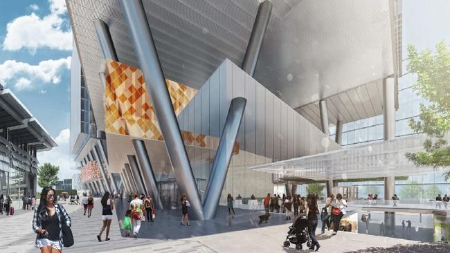 The two towers in Parramatta Square will feature a new retail precinct over three levels.