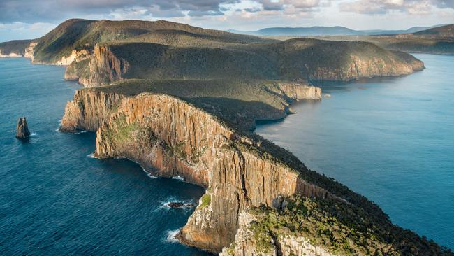 The Three Capes Track has been hailed as Australia‘s premier coastal bushwalking experience. Picture: Stu Gibson.