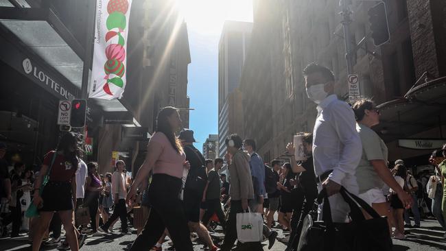 Australian shoppers spent sharply less in December than usual. Picture: Getty Images